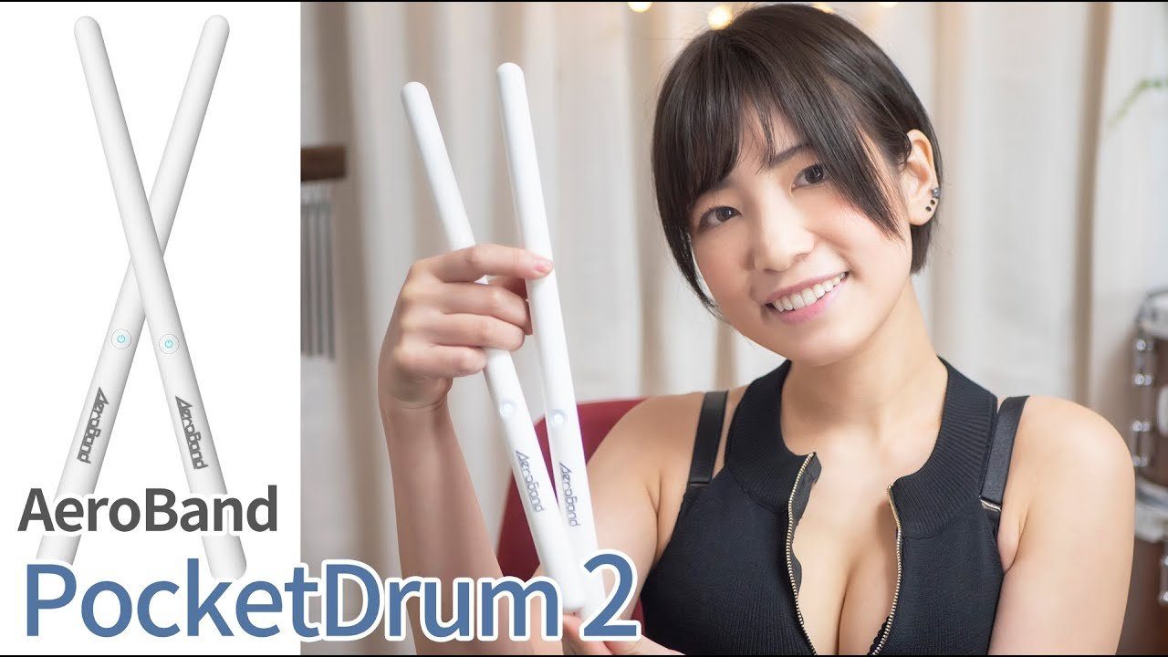 PocketDrum2】世界一ポータブルなドラムセットを叩いてみた その２