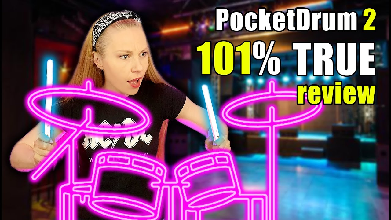 101% True Review Of PocketDrum 2 by AeroBand (Air Drums and Air Drumsticks) – With IdunnGoddess - AeroBand