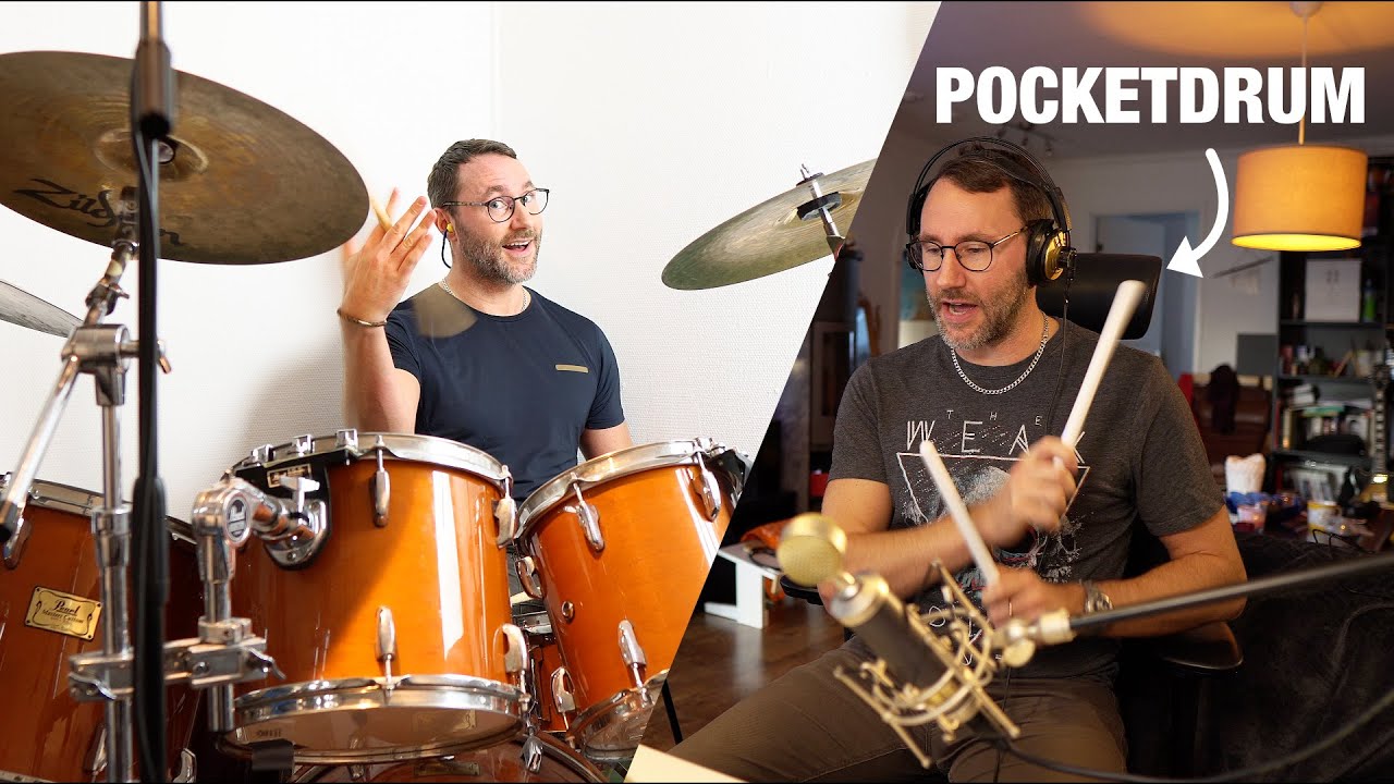 PocketDrum vs Real Drums - Review by drummer Mattias Holmgren - AeroBand