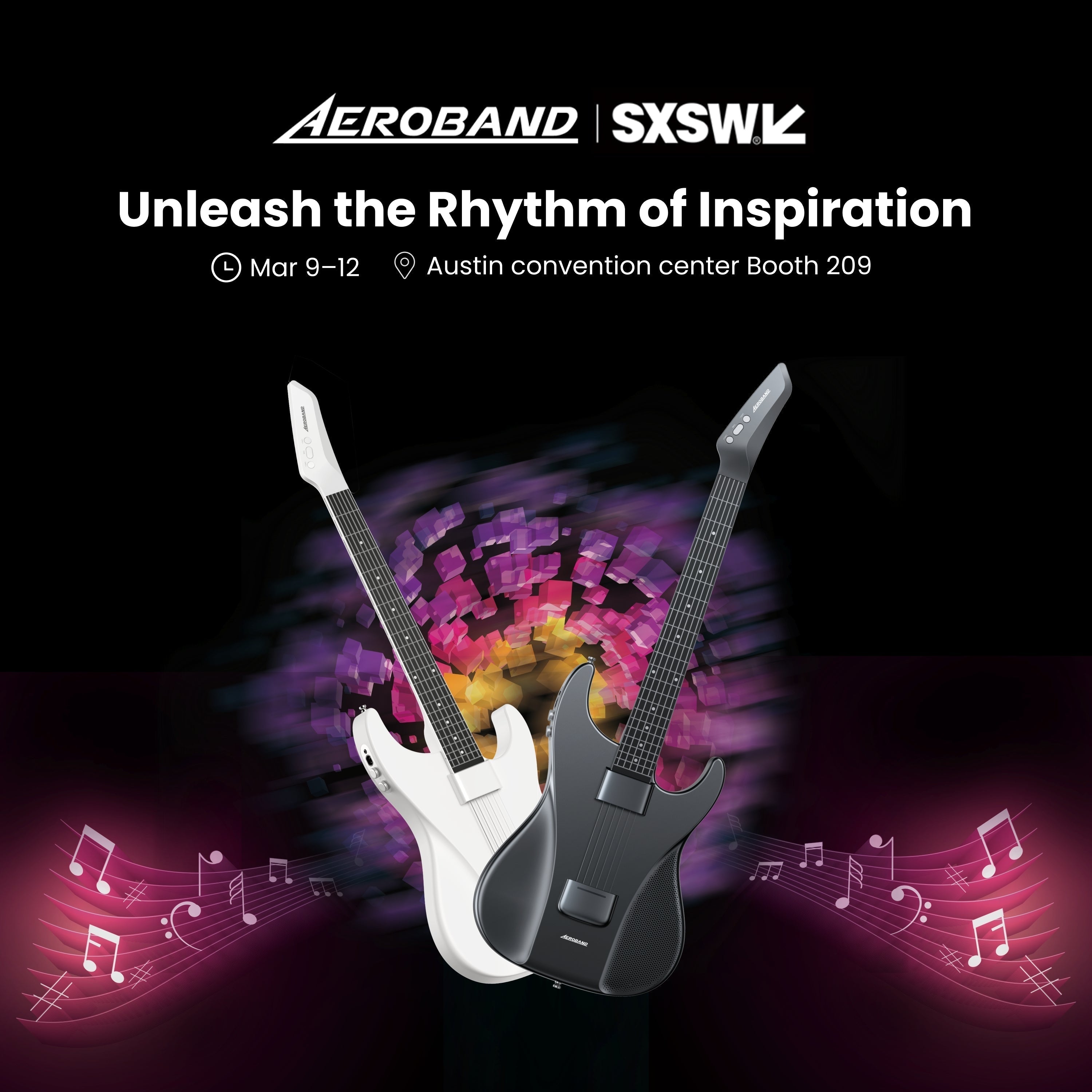 Aeroband Hits the Right Note at SXSW: The Best Smart Musical Instrument Brand Inspiring the Future of Music