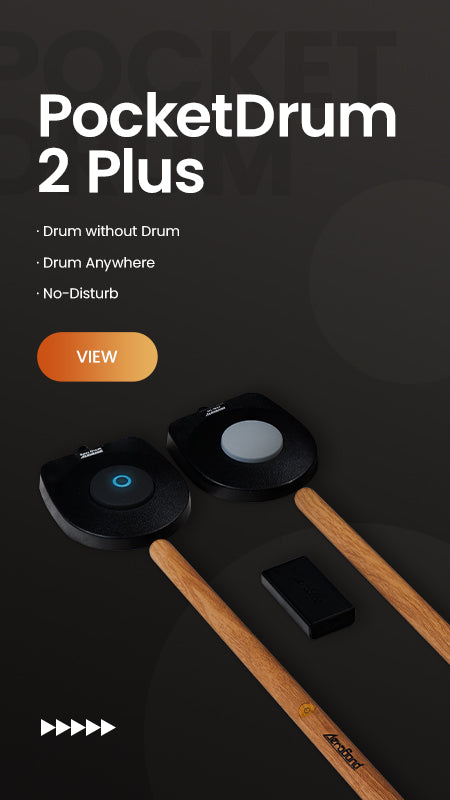 Air Drum Stick Portable Electronic Pocket Drumset With Light Bluetooth  Wireless Connection With Cell Phone Freestyle use